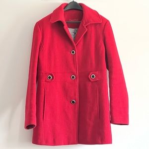 Calvin Klein red winter jacket. Small.